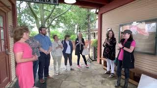 Check presentation to the Heritage Farmstead Museum