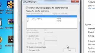 Stop Low Virtual Memory Problems