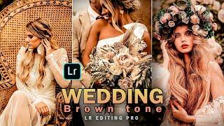 Wedding Mobile Photo Editing | Wedding Photography Brown Tone Color Edit | Lightroom Editing