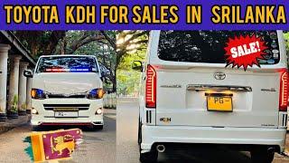 Toyota KDH  for sale in srilanka 2024 | brand new  look KDH for sale |Kdh van For  sale