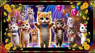 Happy New Year Baby Cats Dance Parody Music MCM Rinat