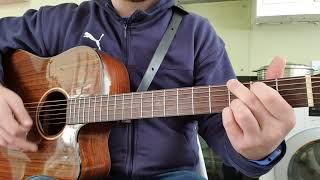 How to play DIRTY OLD TOWN by The Pogues on Guitar