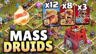 +320 | Mass Druids Attack Strategy TH16 | Legend League Attacks #1 | Clash of Clans