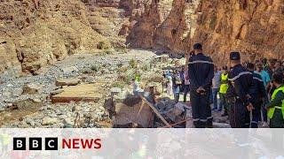 Flooding kills more than 20 in Morocco and Algeria | BBC News