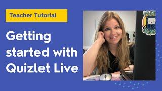 How to use Quizlet Live in your classroom or remotely - Teacher tutorial