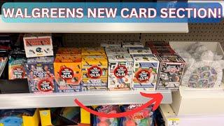 The NEW & IMPROVED Sports Card Section at Walgreens!