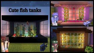 Minecraft - How to build cute fish tanks for your pets - #how #minecraft #howtobuild #howto