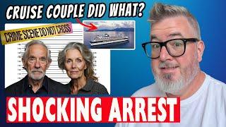 Elderly cruise couple accused of theft!