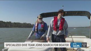 Expert team out of Wisconsin aiding in search on Lake Oconee for missing man