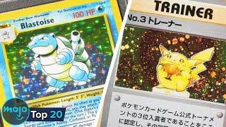 Top 20 Most Expensive Pokémon Cards