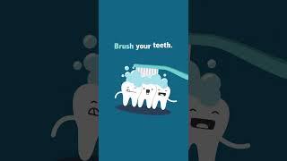  Floss before or after brushing your teeth?