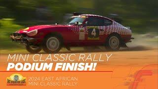 Calder & Laurence | Podium Finish || East African Mini Classic Rally. #datsun280z