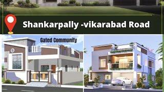 weekend Homes @ Just 27 lakhs  | plots Hyderabad near shankarpally| Nawabpet  Hyderabad