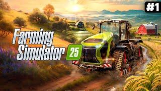 Farming Simulator 25 ● Копаем картошку и выращиваем рис ● #1