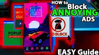 How to Block ANNOYING Ads on android - How to block ads on Android - 2024 Easy Guide