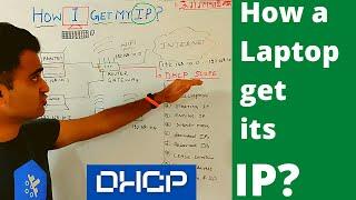 How a laptop get its IP ? What is DHCP | How dhcp works ?(Dynamic Host Configuration Protocol)