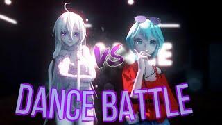 【MMD| K-POP】Dance Battle 【Miku vs IA】