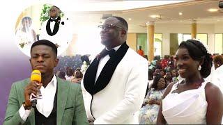 Kweku Teye Leads Worship at The Wedding of This Beautiful Couple