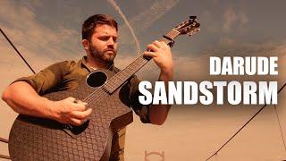 SANDSTORM (Darude) on Acoustic Guitar - Luca Stricagnoli - Fingerstyle