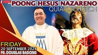 LIVE: Quiapo Church · Online Mass · 20 September 2024 · Friday · Fr. Douglas D. Badong