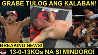 BREAKING: Mindoro PINATULOG ang Kalaban sa Amerika! | 13-0-13KOs na! KNOCKOUT Round 3!