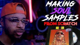 HOW TO MAKE VINTAGE SOUL SAMPLES FROM SCRATCH | 70S SOUL