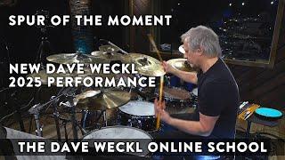 Dave Weckl Plays "Spur of the Moment" (2025) for the Dave Weckl Online School