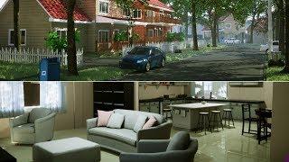 UE4 Marketplace - Video 2: Modular Neighborhood Interior & Exterior Pack