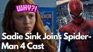 Sadie Sink Joins Spider-Man 4 Cast