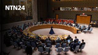 Consejo de Seguridad de la ONU y el G7 se reúnen tras ataque de Irán a Israel