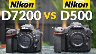 Nikon D500 vs D7200 - Head to Head Comparison