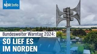 Bundesweiter Warntag 2024: Funktionierte das Warnsystem? | NDR Info