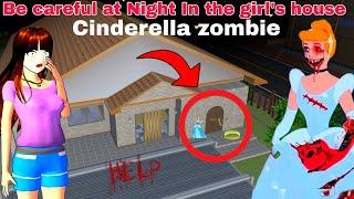 There's a secret room next to the girl house. Cinderla zombie horror in SAKURA SCHOOL SIMULATOR MOVE