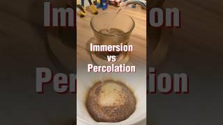 Percolation vs Immersion – Coffee Brewing Explained with Examples #PercolationCoffee #ImmersionBrew
