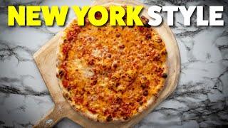 New York Style Pizza Recipe for the home oven