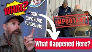 What has happened at the Toxic Exposure Screening at the VA? We Want to Hear from You. #veterans