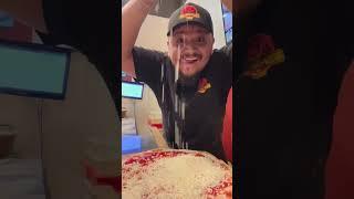 Football pizza #pizzaislife #pizzalover #pizzaking #food #shorts #viral #tiktokpizzaguy