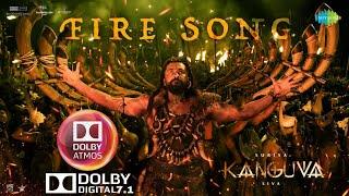 Fire Song (Telugu) - Kanguva | Suriya | Dolby Atmos songs | 7.1 sound | Devi Sri Prasad | Siva