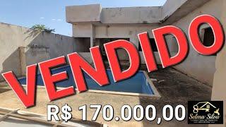 **VENDIDO EXCELENTE CASA A VENDA COM PISCINA NO RESIDENCIAL MANÁ MUNICÍPIO DE JABOTI PARANÁ