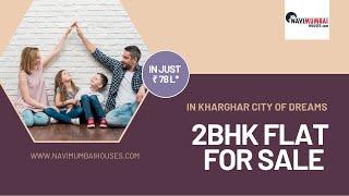 2bkh flat for sale in kharghar | #luxuryliving #navimumbaihouses #2bhkapartment  | 8433959100