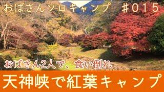 【おばキャン】15 紅葉キャンプ（前編）タフまるJrで楽ちんキャンプ