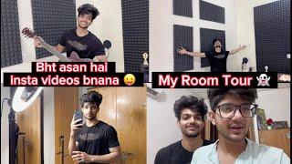 Insta Videos Aise Banata hu & My Room Tour | UJJWAL SAINI