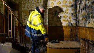 Cleaning The Servants' Quarters In This Abandoned Chateau