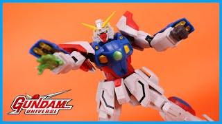 Bandai Tamashii Nations Gundam Universe Mobile Fighter G Gundam SHINING GUNDAM Action Figure Review