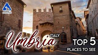 Umbria, Italy: Top 5 Places and Things to See | 4K Travel Guide