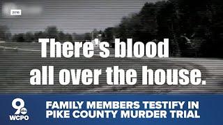 Family members who discovered murdered loved ones testify in Pike County trial