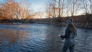 I Fished this City for Brown and Rainbow Trout (Fly Fishing Boise River)