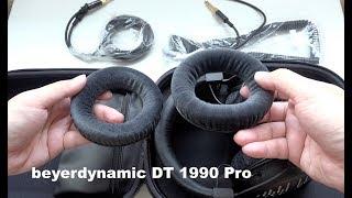 Beyerdynamic DT 1990 Pro Open-back Studio Reference Headphones Unboxing