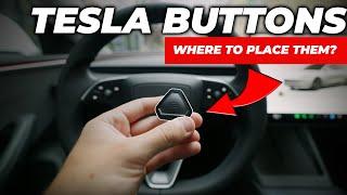 Buttons for your Tesla | Where do you put them, and what are they for?