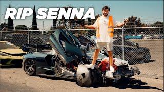 Senna is totaled and I got scammed on a gated Murcielago + new cars update